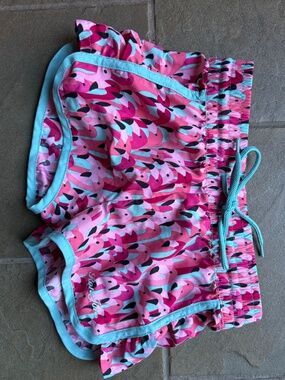 Ron Jon Flamingo Pattern Shorts girls size 8 10 M